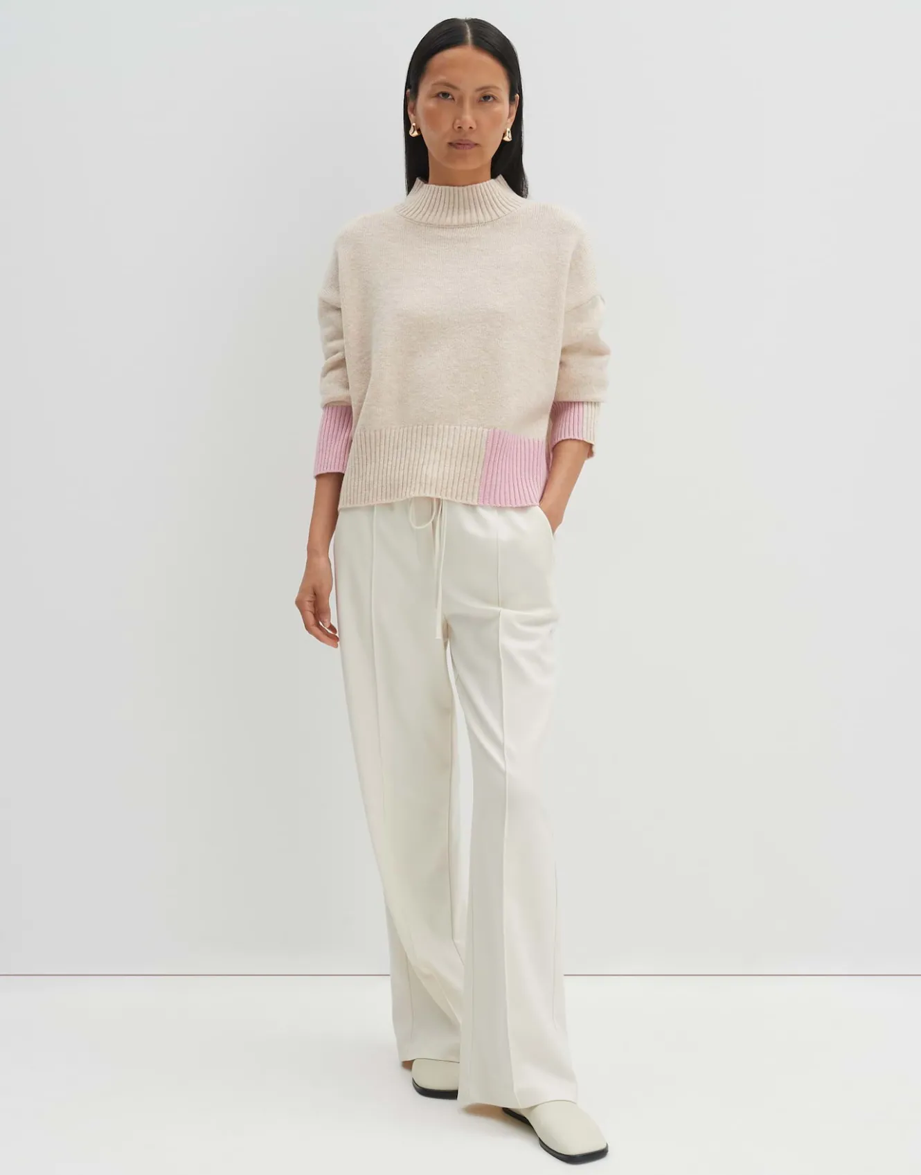 strickpullover_tomie_beige_online_bestellen_0.webp OPUS Strickpullover Tomie Beige Online Bestellen^Damen Strick