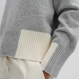 OPUS Strickpullover Tomie Grau Online Bestellen^Damen Strick