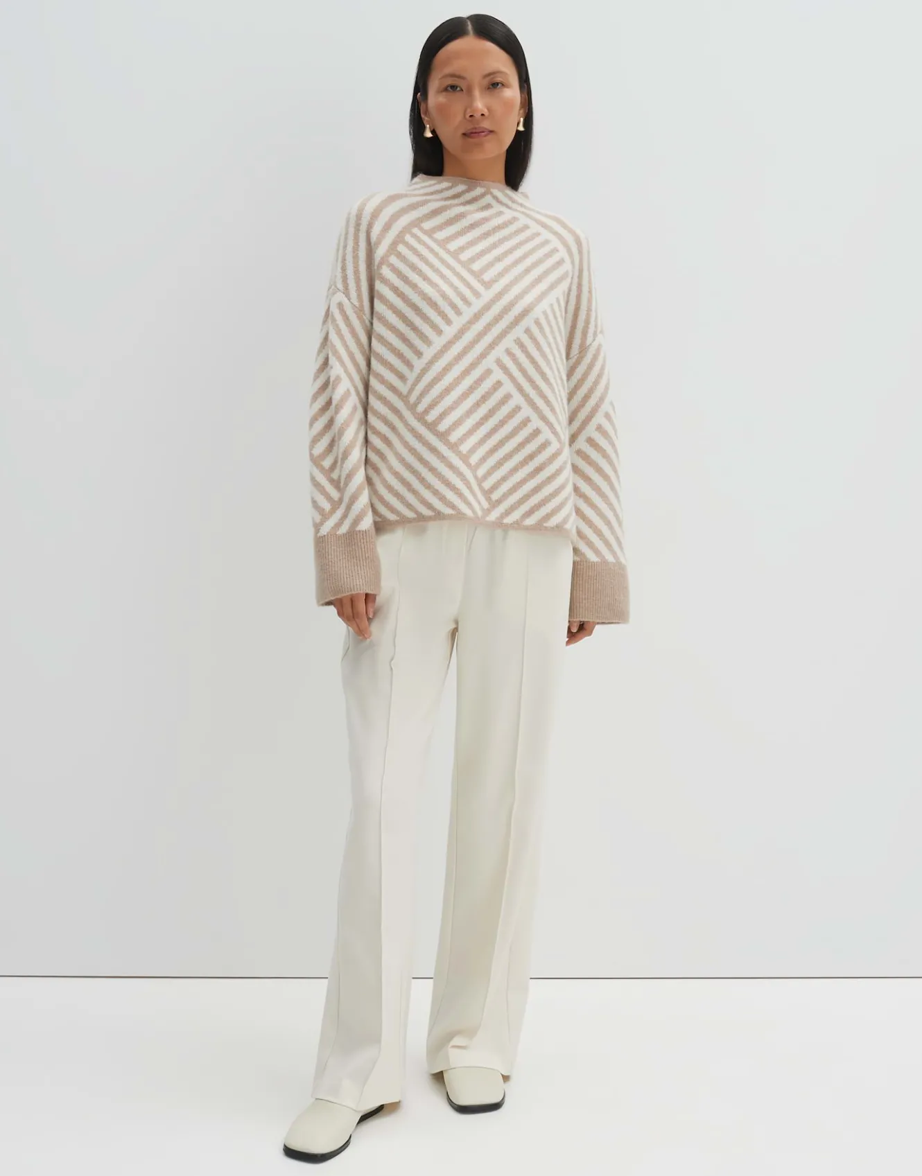 strickpullover_tonica_beige_online_bestellen_5.webp OPUS Strickpullover Tonica Beige Online Bestellen^Damen Strick