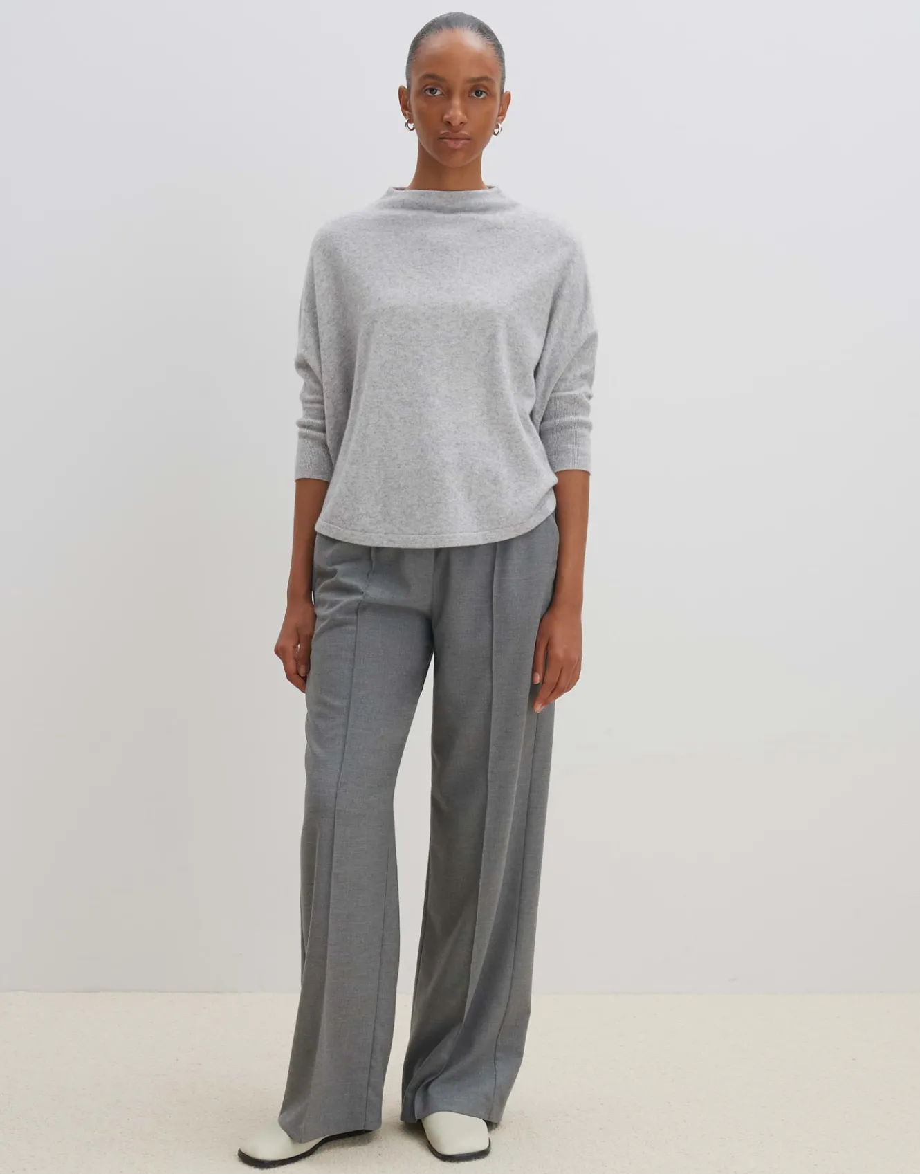 strickpullover_toriana_grau_online_bestellen_0.webp OPUS Strickpullover Toriana Grau Online Bestellen^Damen Strick