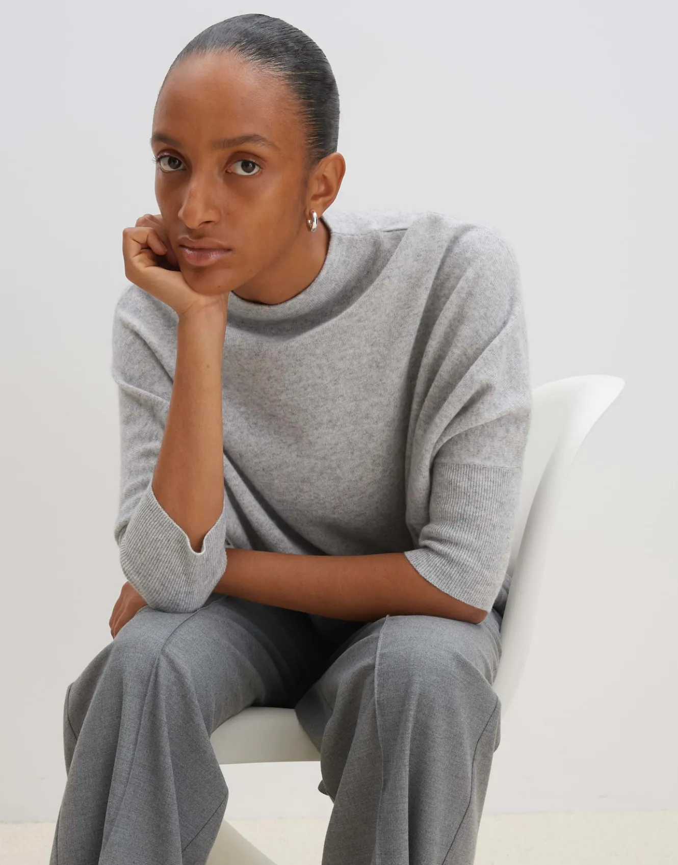 strickpullover_toriana_grau_online_bestellen_7.webp OPUS Strickpullover Toriana Grau Online Bestellen^Damen Strick