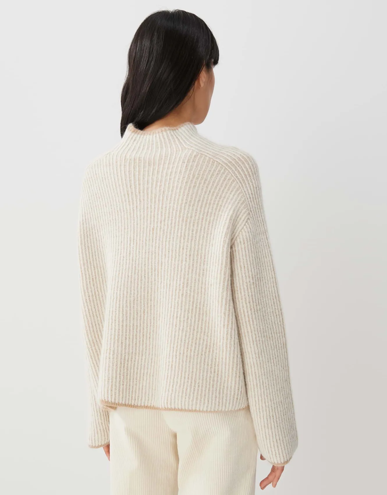 strickpullover_tosia_beige_online_bestellen_2.webp OPUS Strickpullover Tosia Beige Online Bestellen^Damen Strick