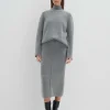 OPUS Strickrock Onitti Grau Online Bestellen^Damen Röcke