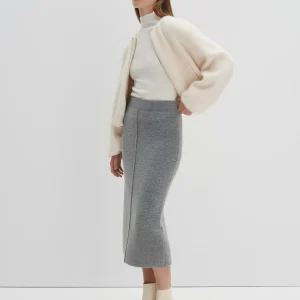 OPUS Strickrock Onitti Grau Online Bestellen^Damen Röcke