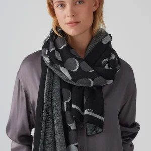 OPUS Strickschal Acosmico Scarf Schwarz Online Bestellen^Damen Accessoires