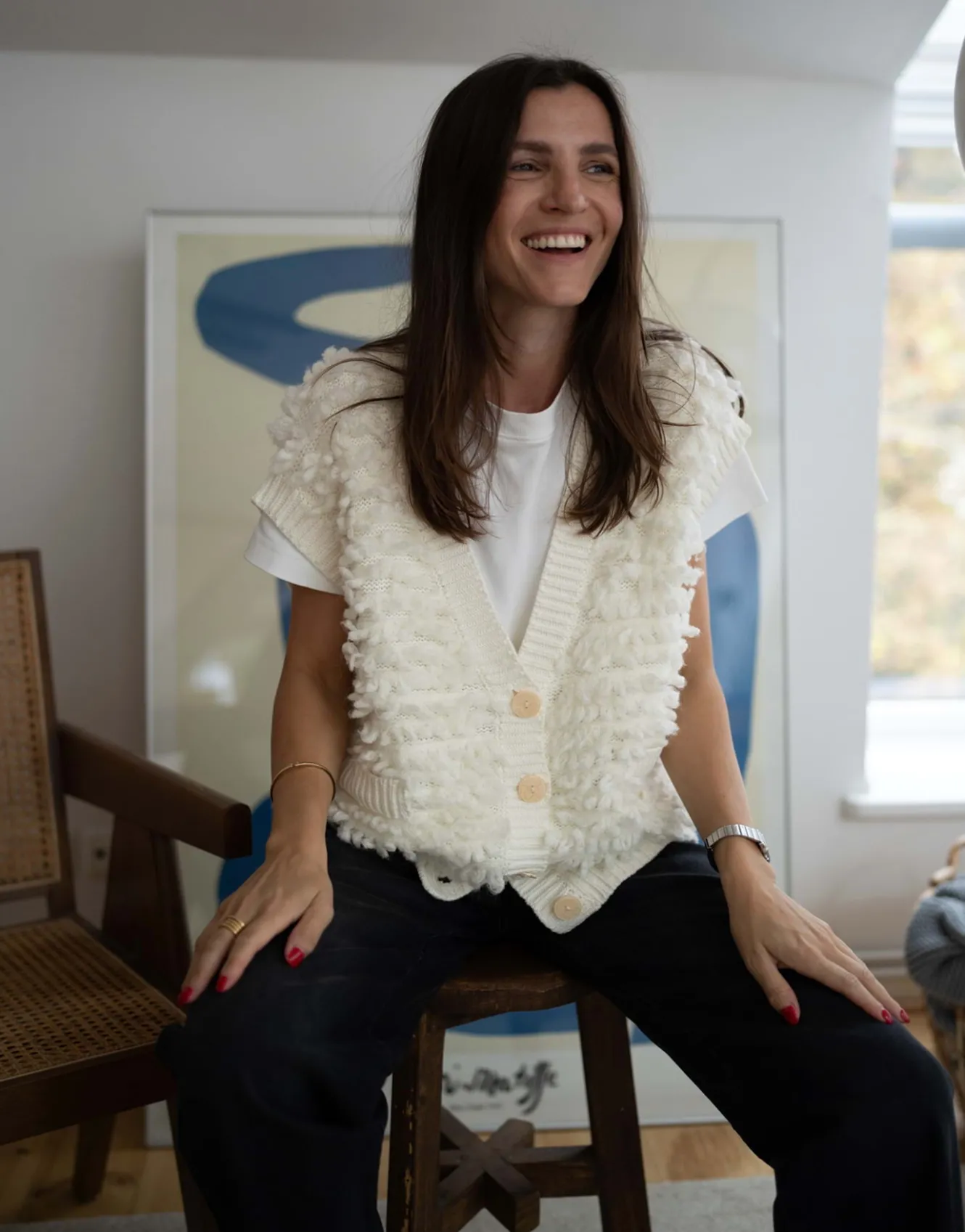 strickweste_deluda_wei_online_bestellen_9.webp OPUS Strickweste Deluda Weiß Online Bestellen^Damen Strick | Blazer / Westen