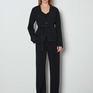 OPUS Sweatblazer Nebru Schwarz Online Bestellen^Damen Blazer / Westen