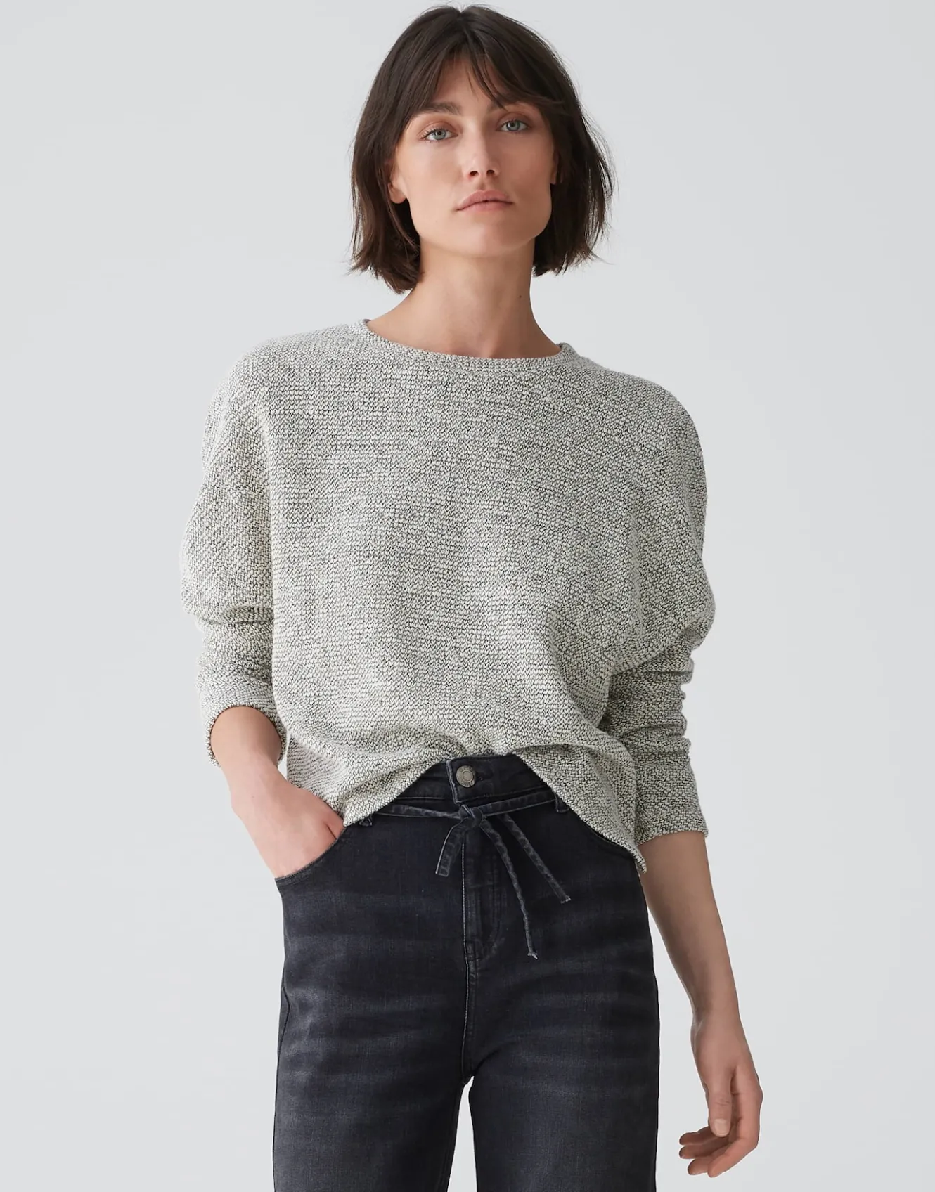 sweater_galty_grau_online_bestellen_1.webp OPUS Sweater Galty Grau Online Bestellen^Damen Sweat