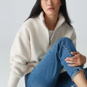 OPUS Sweater Gatroi Weiß Online Bestellen^Damen Sweat