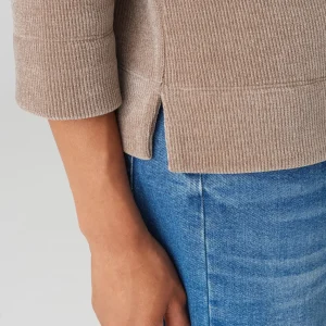 OPUS Sweater Gelvet Braun Online Bestellen^Damen Sweat