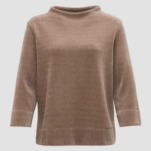 OPUS Sweater Gelvet Braun Online Bestellen^Damen Sweat
