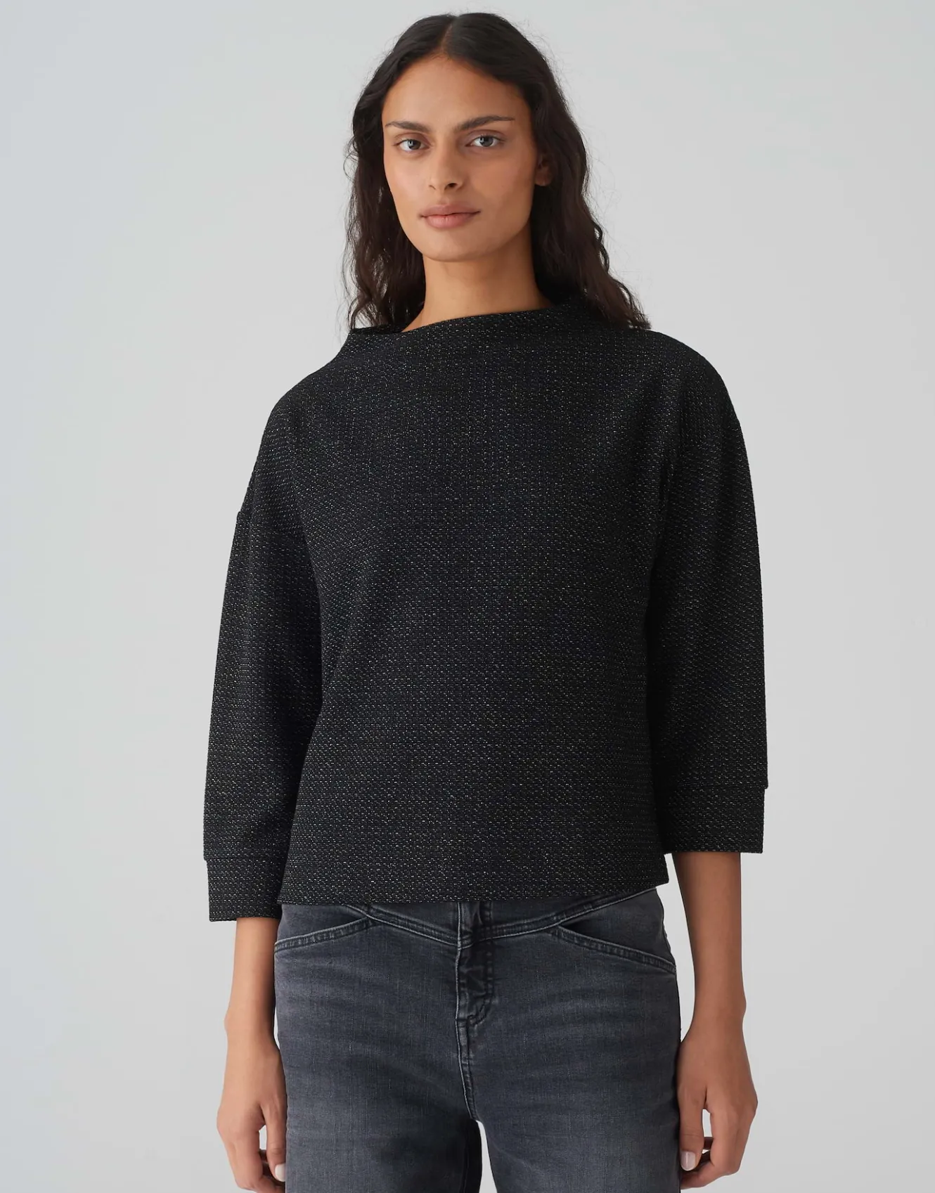 sweater_gesche_schwarz_online_bestellen_1.webp OPUS Sweater Gesche Schwarz Online Bestellen^Damen Sweat
