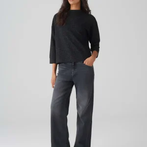 OPUS Sweater Gesche Schwarz Online Bestellen^Damen Sweat