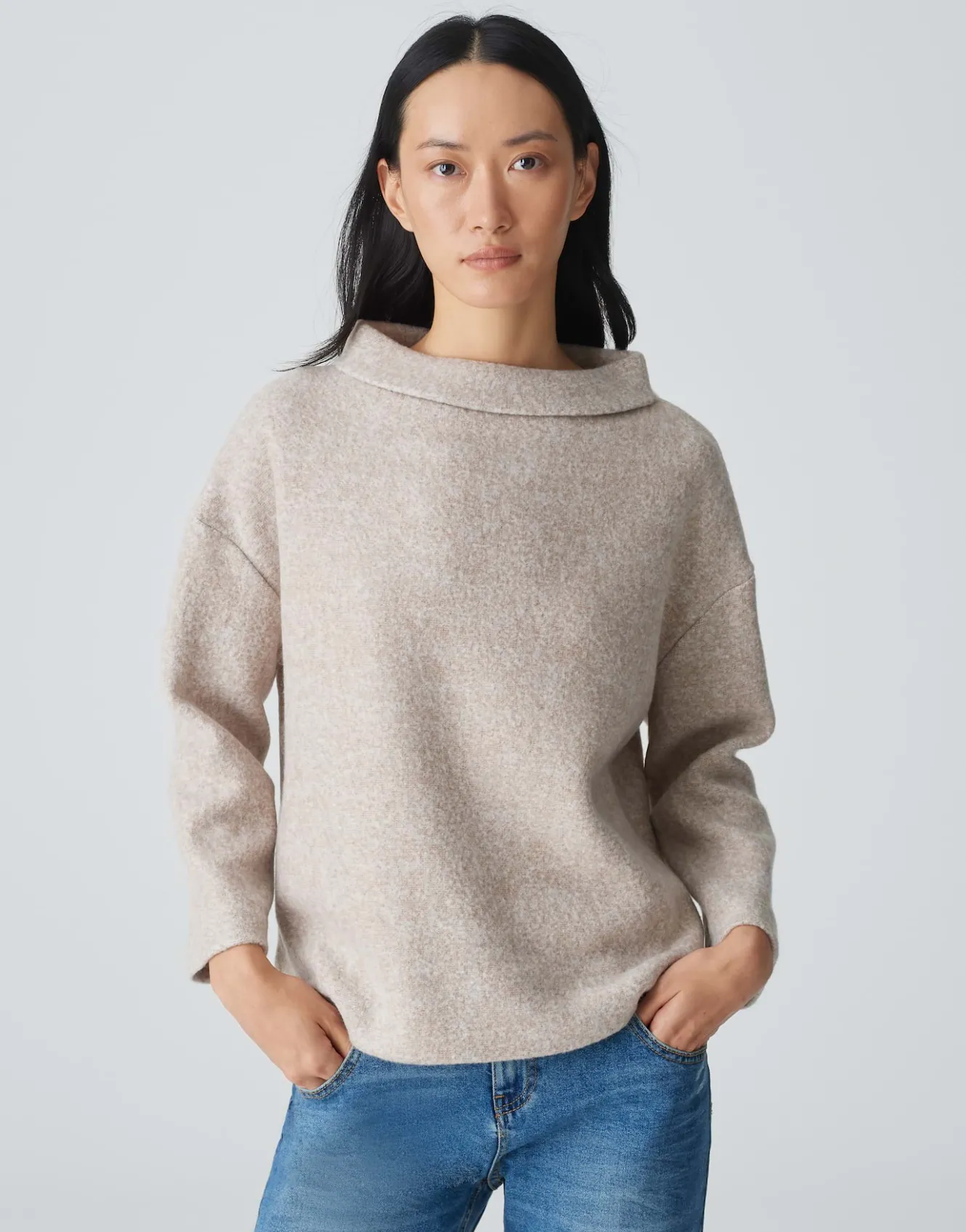 sweater_gesurla_braun_online_bestellen_1.webp OPUS Sweater Gesurla Braun Online Bestellen^Damen Sweat