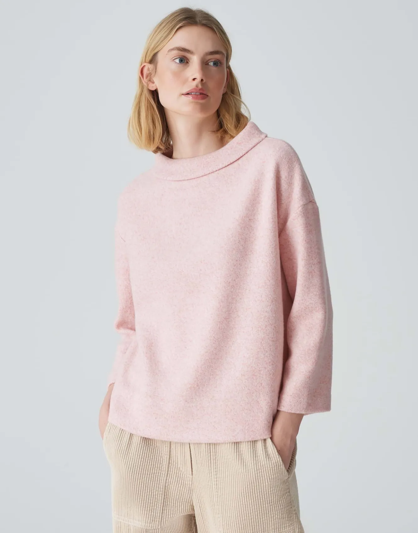 sweater_gesurla_ros_online_bestellen_1.webp OPUS Sweater Gesurla Rosé Online Bestellen^Damen Sweat