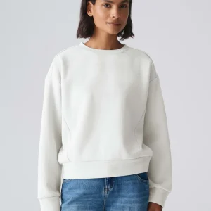 OPUS Sweater Godira Weiß Online Bestellen^Damen Sweat