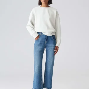 OPUS Sweater Godira Weiß Online Bestellen^Damen Sweat