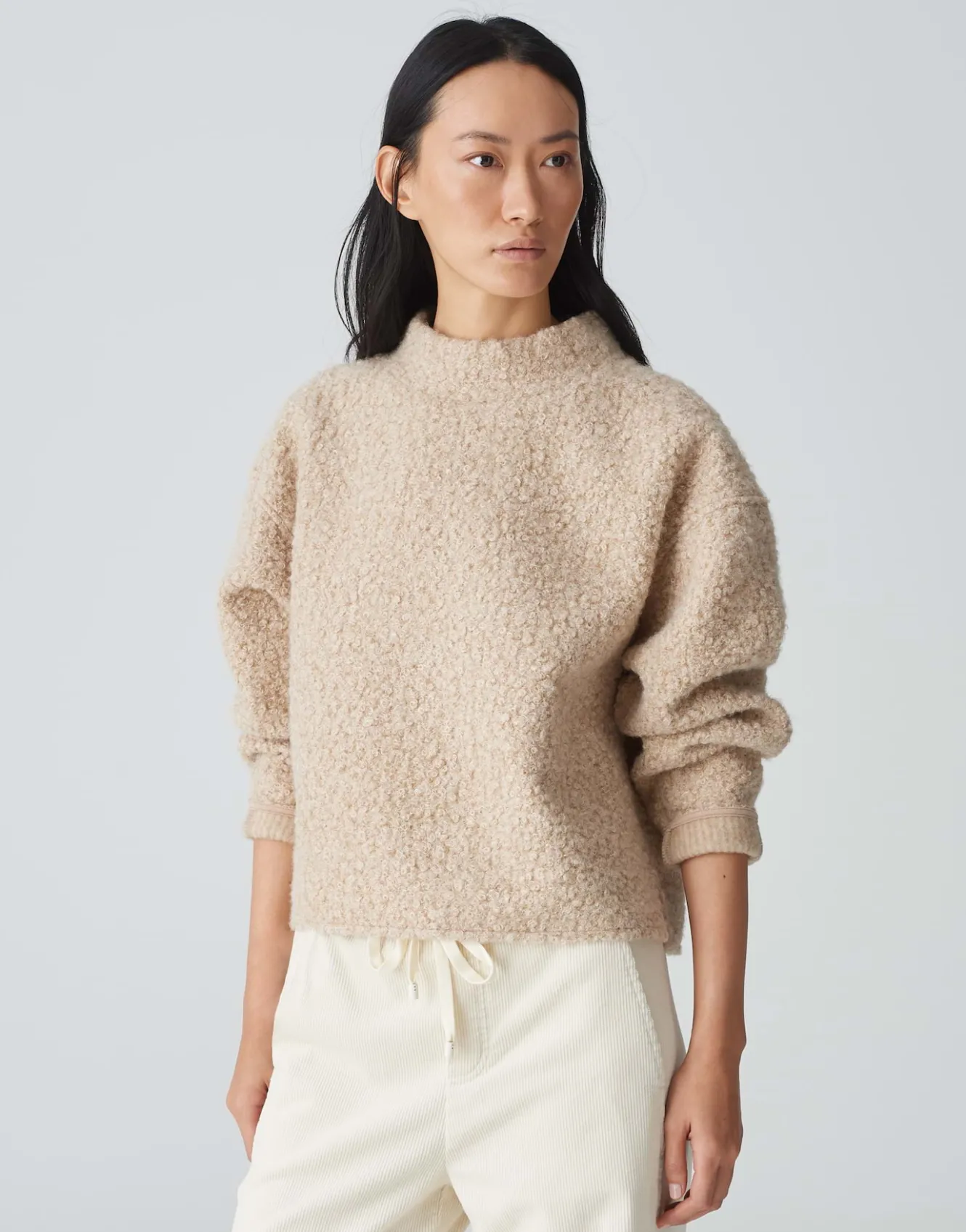 sweater_gojam_beige_online_bestellen_1.webp OPUS Sweater Gojam Beige Online Bestellen^Damen Sweat