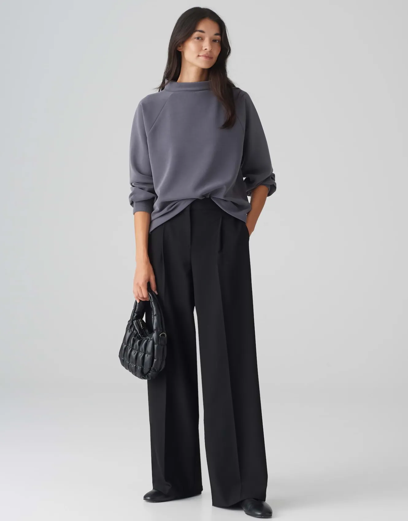 sweater_gudie_grau_online_bestellen_6.webp OPUS Sweater Gudie Grau Online Bestellen^Damen Sweat