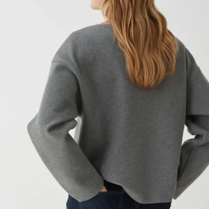OPUS Sweater Gudila Grau Online Bestellen^Damen Sweat
