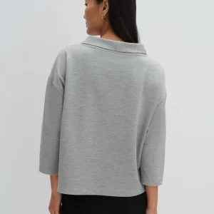 OPUS Sweater Uluna Grau Online Bestellen^Damen Sweat