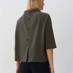 OPUS Sweater Unoa Cropped Grün Online Bestellen^Damen Sweat
