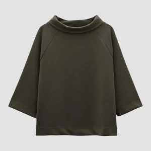 OPUS Sweater Unoa Cropped Grün Online Bestellen^Damen Sweat