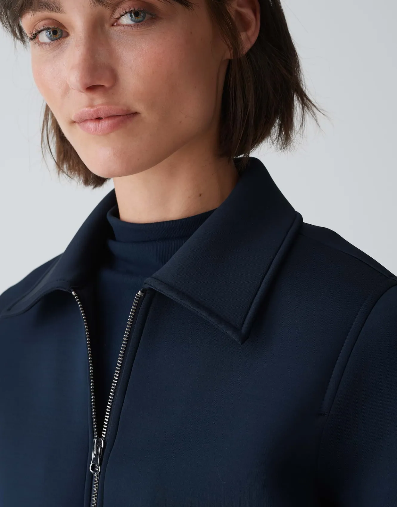sweatjacke_gidal_blau_online_bestellen_4.webp OPUS Sweatjacke Gidal Blau Online Bestellen^Damen Sweat