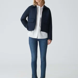 OPUS Sweatjacke Gidal Blau Online Bestellen^Damen Sweat