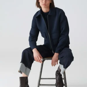 OPUS Sweatjacke Gidal Blau Online Bestellen^Damen Sweat