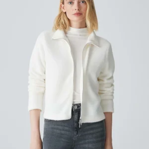 OPUS Sweatjacke Gihara Weiß Online Bestellen^Damen Sweat
