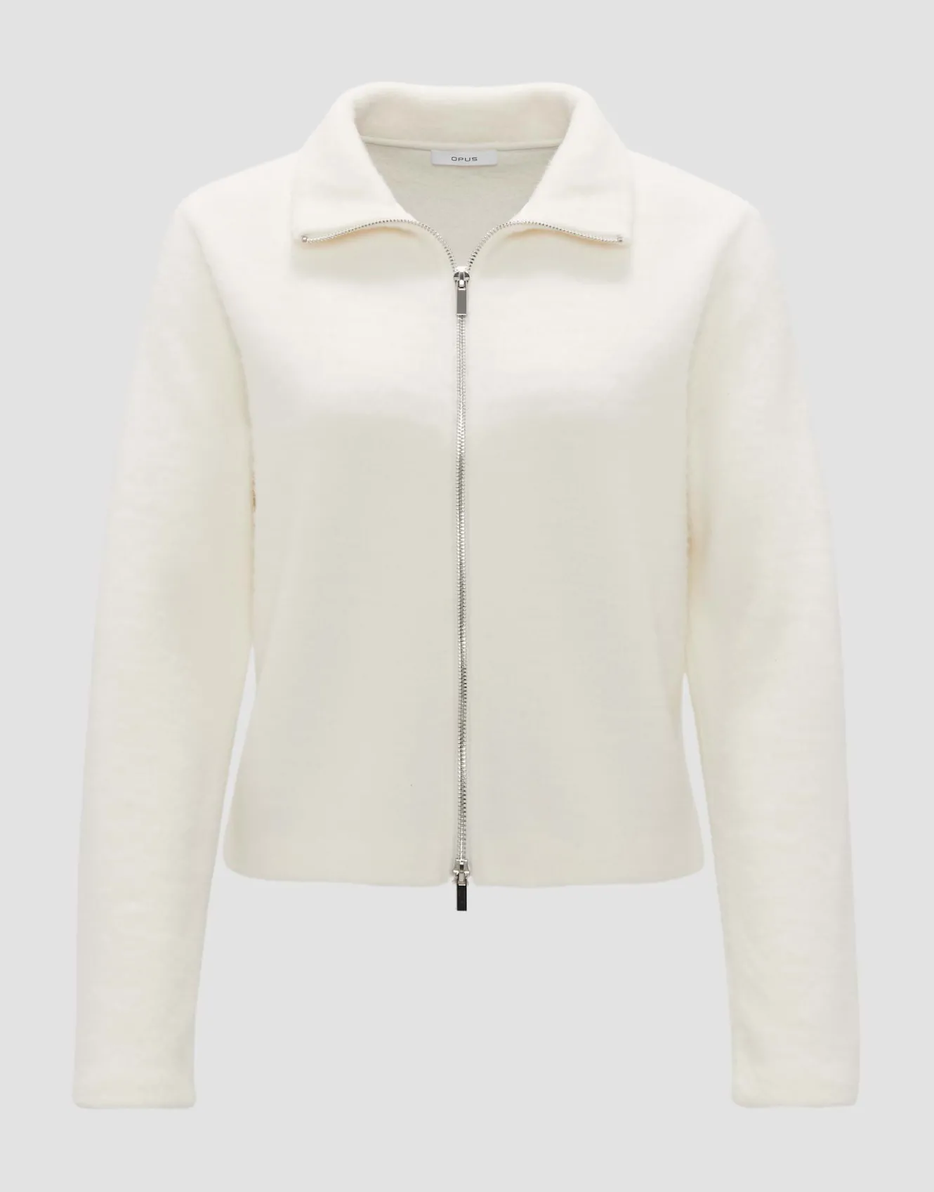 sweatjacke_gihara_wei_online_bestellen_5.webp OPUS Sweatjacke Gihara Weiß Online Bestellen^Damen Sweat