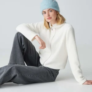 OPUS Sweatjacke Gihara Weiß Online Bestellen^Damen Sweat