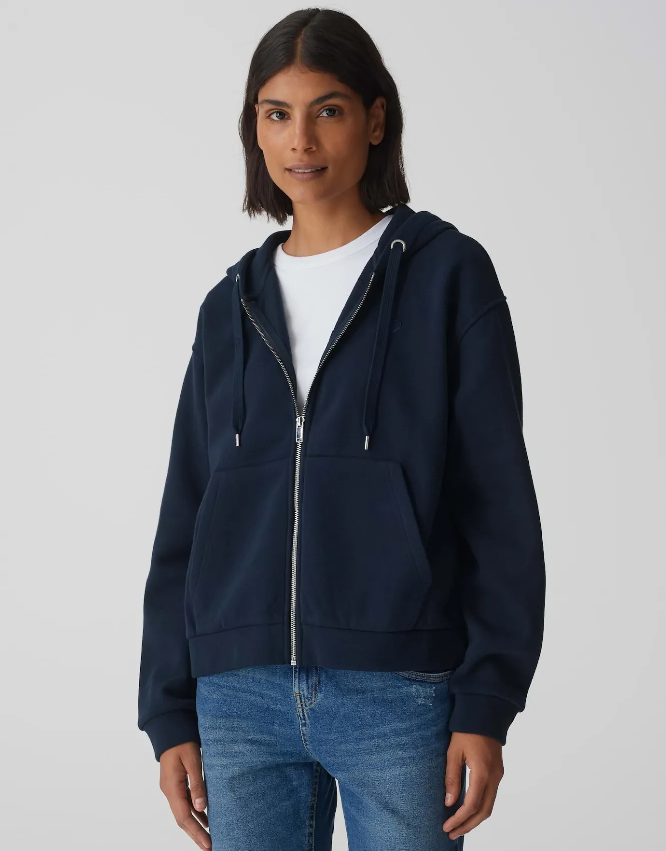 sweatjacke_gojami_blau_online_bestellen_1.webp OPUS Sweatjacke Gojami Blau Online Bestellen^Damen Sweat