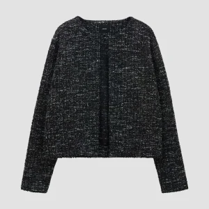 OPUS Sweatjacke Ulaya Schwarz Online Bestellen^Damen Sweat | Blazer / Westen