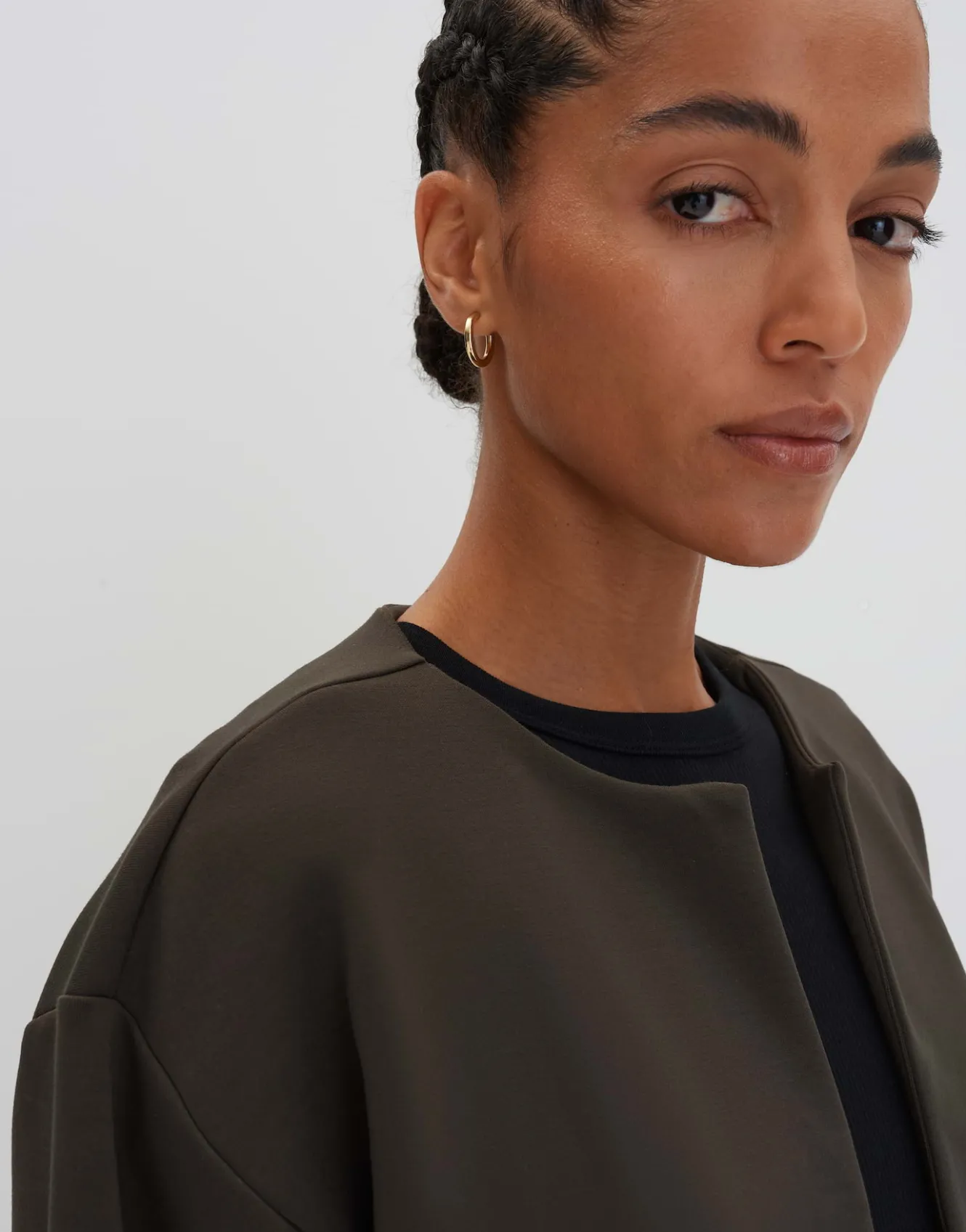sweatjacke_uleiko_grn_online_bestellen_5.webp OPUS Sweatjacke Uleiko Grün Online Bestellen^Damen Sweat