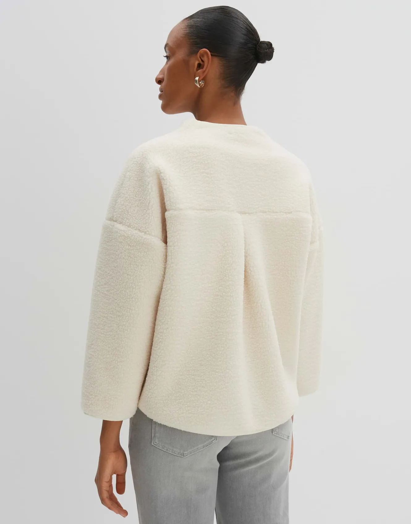 sweatjacke_uteddy_wei_online_bestellen_2.webp OPUS Sweatjacke Uteddy Weiß Online Bestellen^Damen Jacken / Mäntel | Sweat