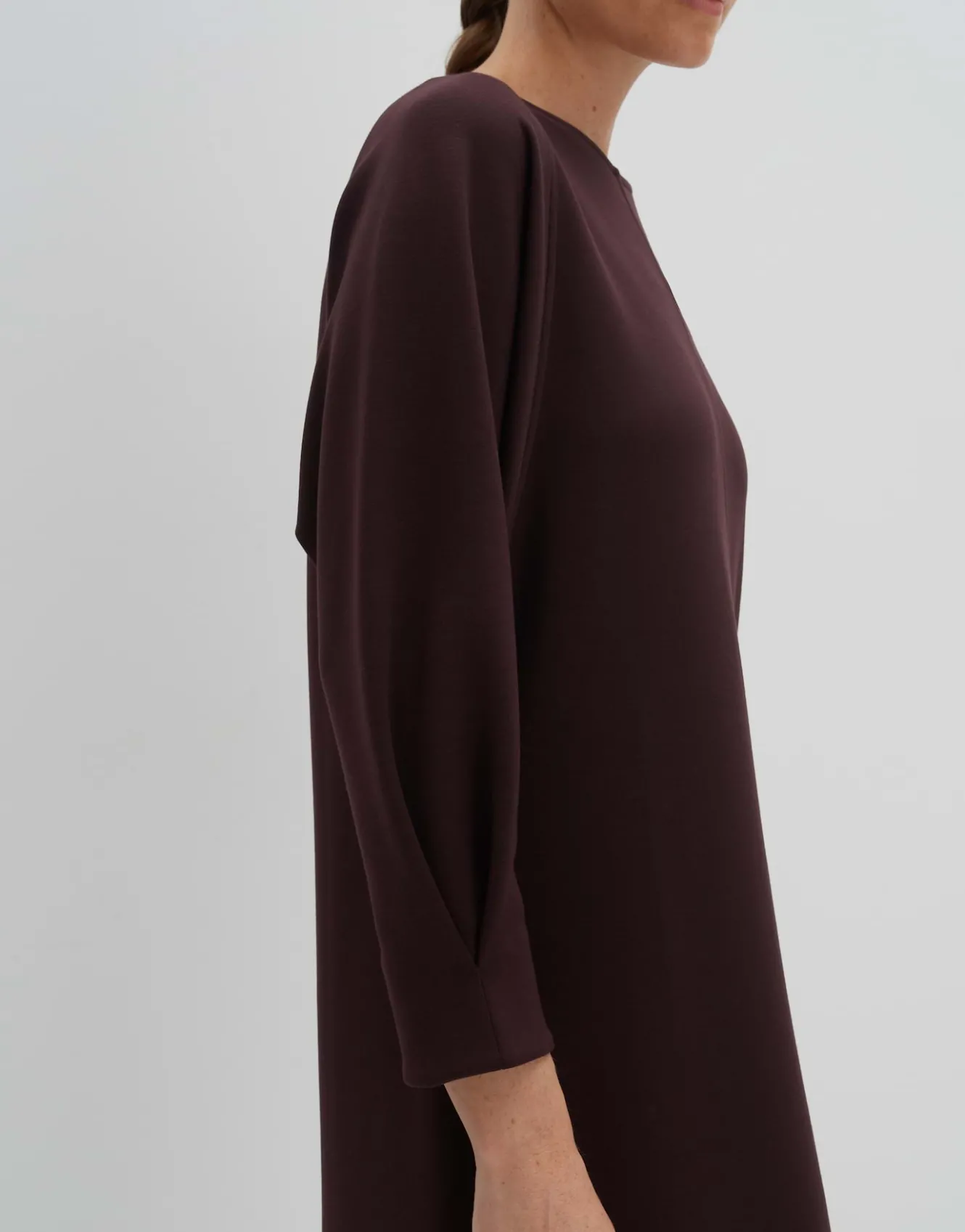 sweatkleid_qelena_rot_online_bestellen_4.webp OPUS Sweatkleid Qelena Rot Online Bestellen^Damen Kleider