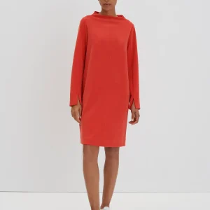 OPUS Sweatkleid Qusili Rot Online Bestellen^Damen Kleider