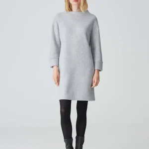 OPUS Sweatkleid Wonja Grau Online Bestellen^Damen Kleider