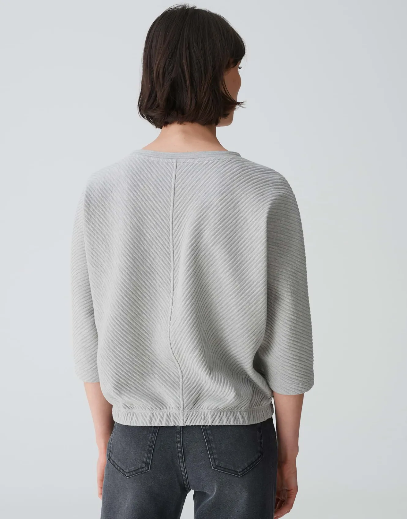 sweatshirt_garuki_grau_online_bestellen_2.webp OPUS Sweatshirt Garuki Grau Online Bestellen^Damen Sweat