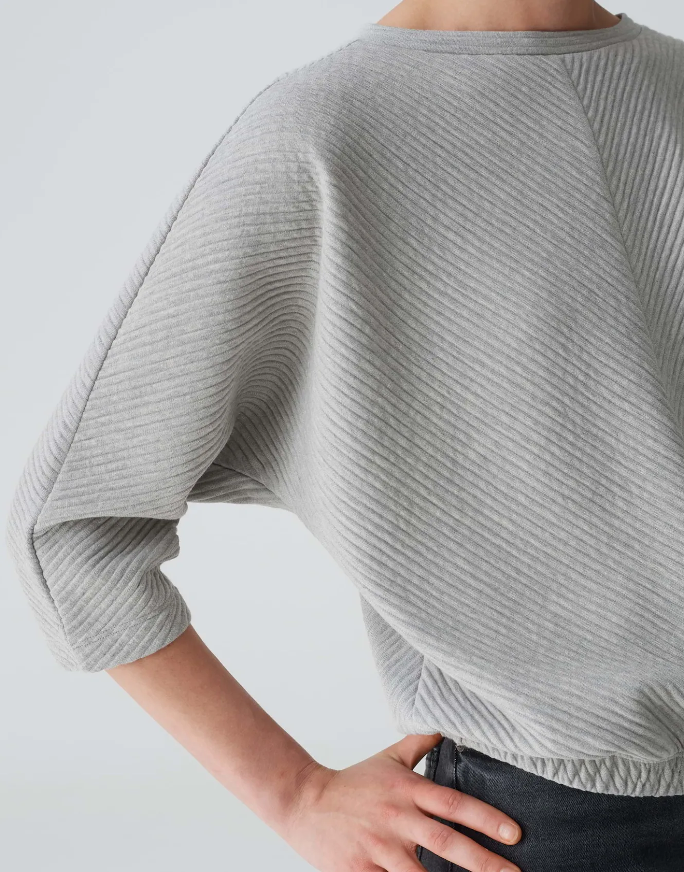 sweatshirt_garuki_grau_online_bestellen_3.webp OPUS Sweatshirt Garuki Grau Online Bestellen^Damen Sweat