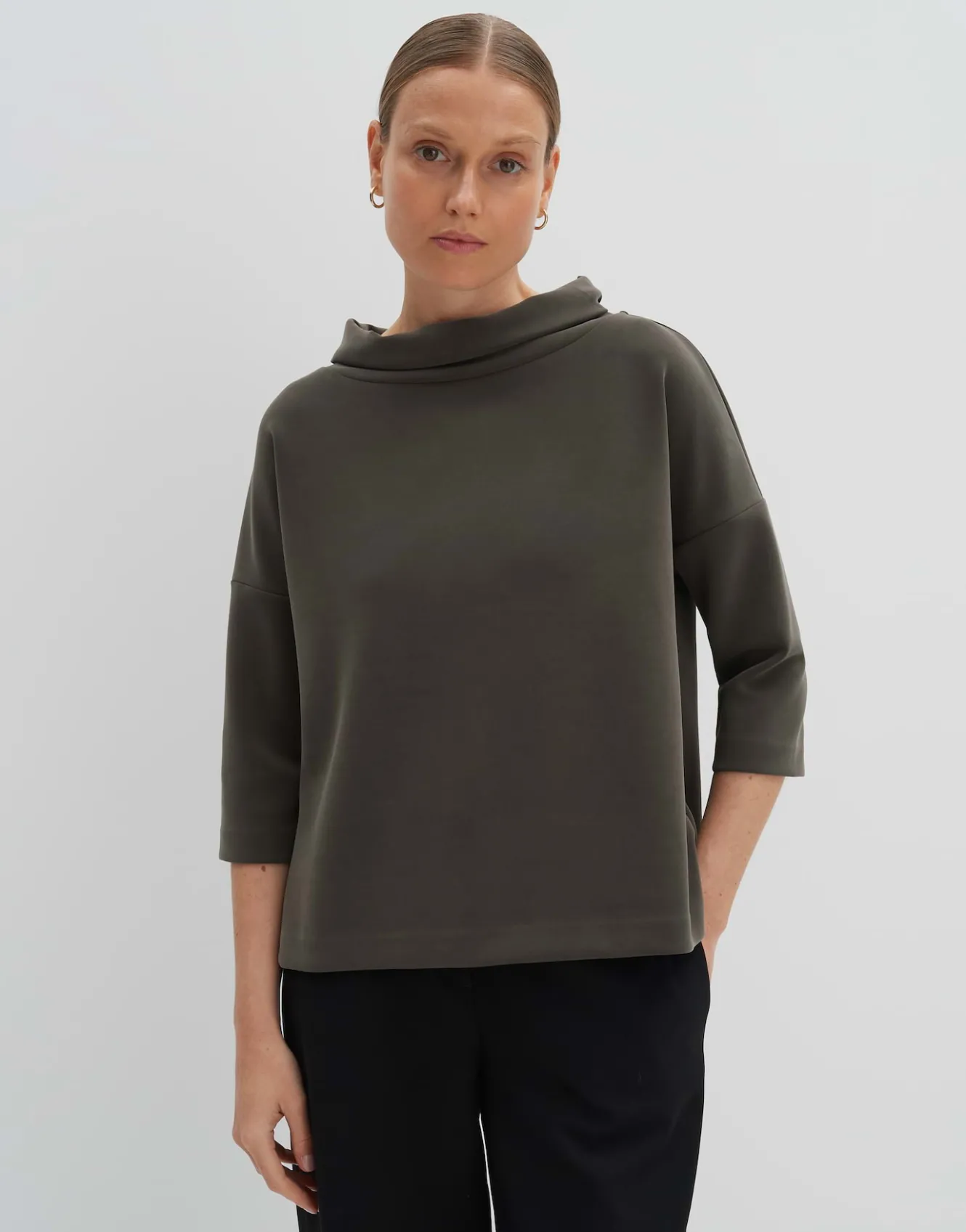 sweatshirt_umika_grn_online_bestellen_1.webp OPUS Sweatshirt Umika Grün Online Bestellen^Damen Sweat