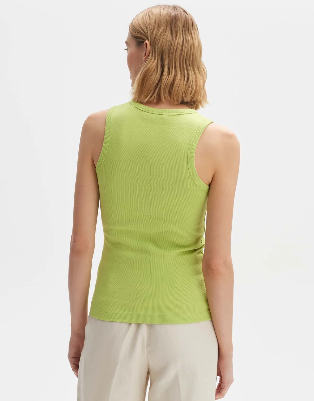 tank_top_ilesso_grn_online_bestellen_2.webp OPUS Tank Top Ilesso Grün Online Bestellen^Damen Basics | Shirts