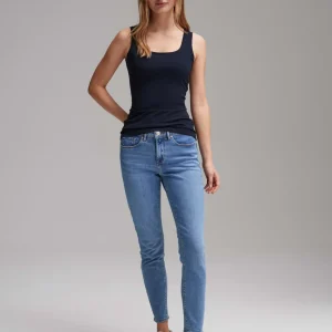OPUS Top Imilia Blau Online Bestellen^Damen Basics | Shirts
