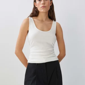 OPUS Top Käthi Weiß Online Bestellen^Damen Basics | Shirts