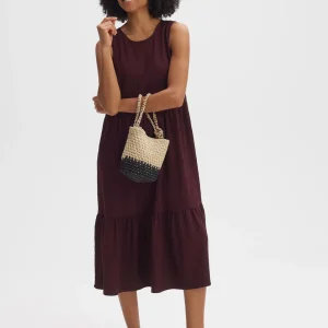 OPUS Trägerkleid Worta Structure Lila Online Bestellen^Damen Kleider