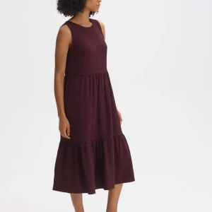 OPUS Trägerkleid Worta Structure Lila Online Bestellen^Damen Kleider