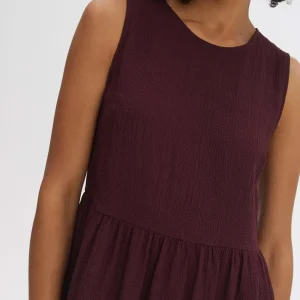OPUS Trägerkleid Worta Structure Lila Online Bestellen^Damen Kleider