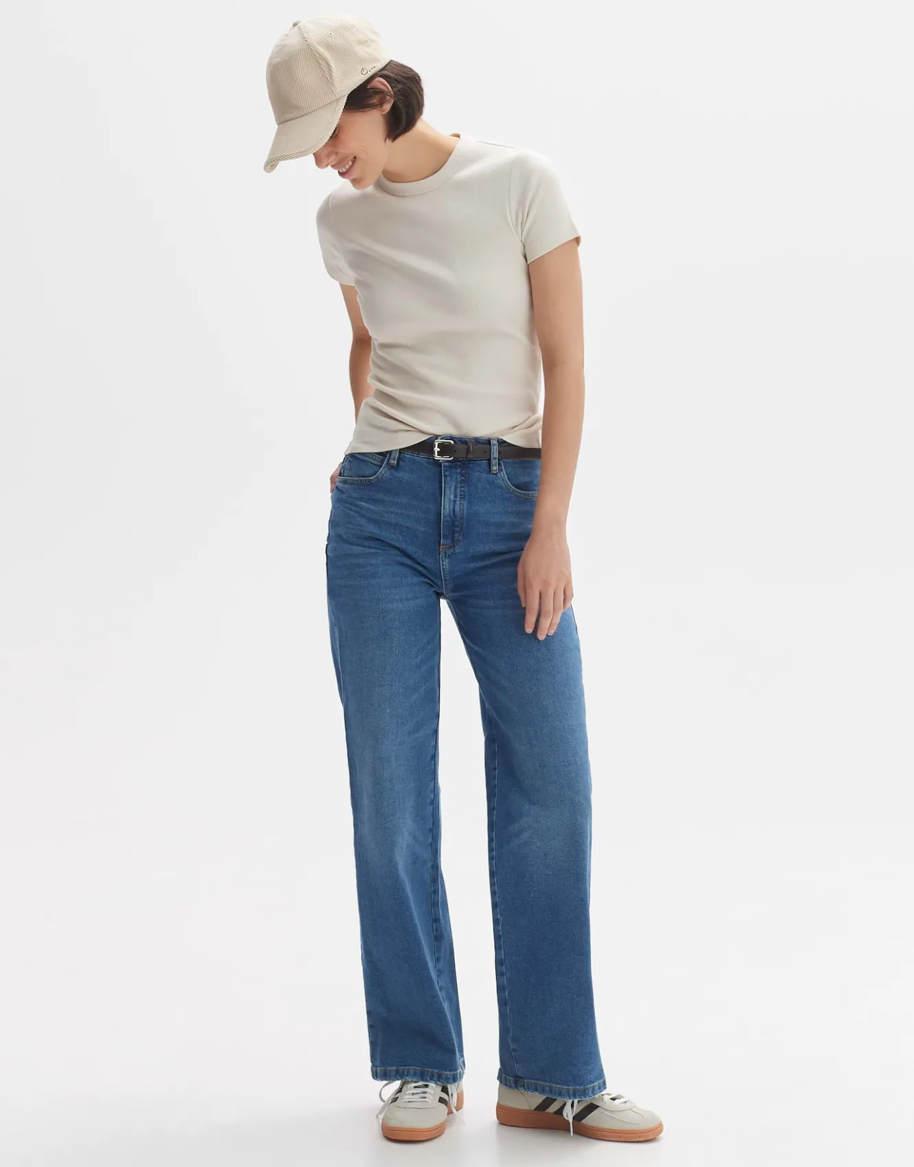 tshirt_samuna_beige_online_bestellen_0.webp OPUS T-Shirt Samuna Beige Online Bestellen^Damen Basics | Shirts